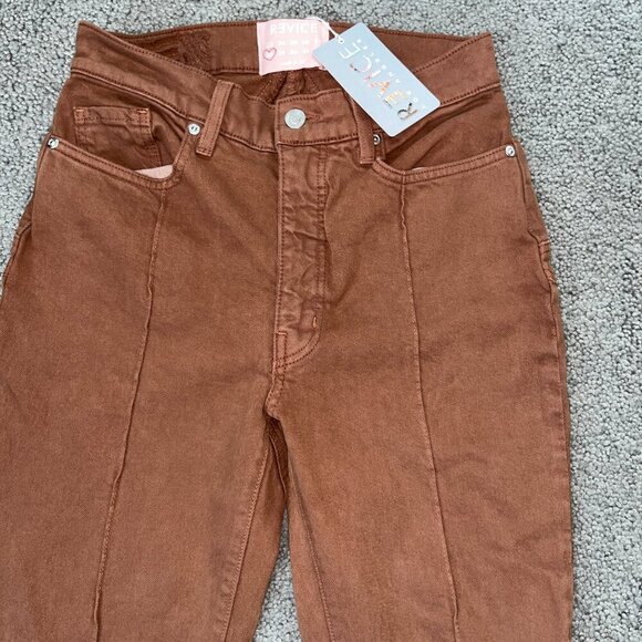 REVICE DENIM VENUS FLARES IN ROCKY ROAD NEW WITH TAGS  HIGH WAIST FLARE W28 TALL - Picture 2 of 13